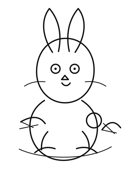 Bunny Coloring Page