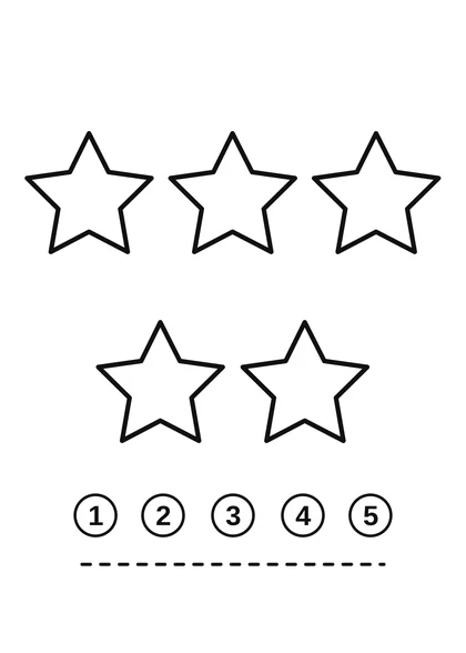 Counting Stars Worksheet